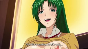 . Hentai uncensored. Busty Teen Fucks Her Neighbor With A Huge Cock