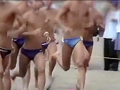 Sneak shot swimming sports men’s on the beach – MANIAC撮盗