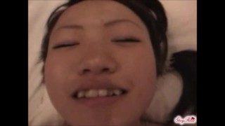 a sweet girl wearing school uniform