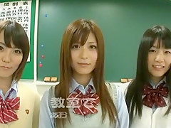 Amazing Japanese whore in Fabulous Gangbang, Fingering JAV video