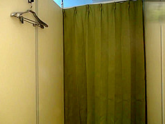 Change room in swimwear store