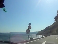 Exotic Japanese whore in Fabulous Doggy Style, Outdoor JAV movie