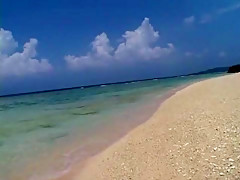 Horny Japanese chick Hina Morino, Yuu Aine, Hikaru Hozuki in Incredible Cunnilingus, Beach JAV movie