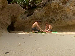 Horny Japanese slut Rin Aikawa in Best Outdoor, Beach JAV video