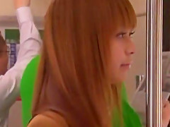 Horny Japanese whore Mahiru Hino in Exotic Voyeur, Close-up JAV movie