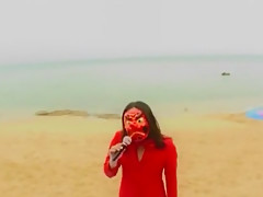 Hottest Japanese chick Rin Momoi, Mio Yamashiro, Mai Takakura in Crazy Beach, Masturbation/Onanii JAV video