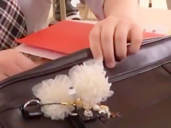 Hottest Japanese slut Akie Harada in Incredible Blowjob/Fera, DP/Futa-ana JAV video