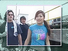 Hottest Japanese slut Reina Matsushima in Crazy Hardcore, Beach JAV clip