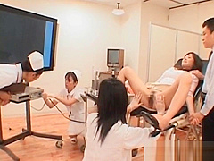 Japanese Babe Goes In For Her Annual Exam