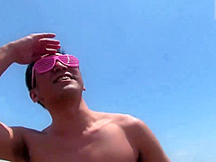 Pick up Mei Matsumoto on the Beach then Fucked Hard