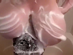 Another huge boob clothed titfuck!