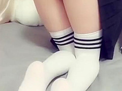 Chinese Goddess in school uniform strip