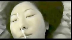 Cute Japanese girl cumshot