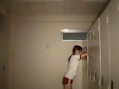 Fabulous Japanese slut Natsumi Kato in Amazing Oldie, Changing Room JAV movie