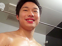 Japanese Twinks Threesome Sex