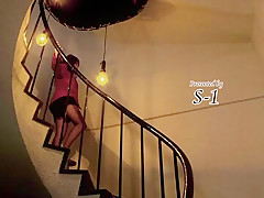 Amazing Japanese girl Akiho Yoshizawa in Crazy JAV censored Swallow, Public clip