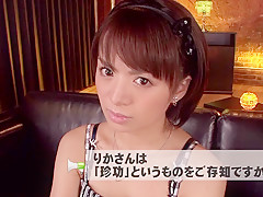 Exotic Japanese slut Rika Hoshimi in Incredible JAV censored Swallow, Squirting clip