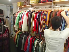 Fabulous Japanese model Kaede Motomiya, Erin Tohno, Yuyu Shirase in Crazy Changing Room JAV video