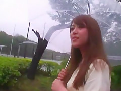 Horny Japanese model Ellis Nakayama in Exotic POV, Outdoor JAV scene