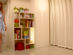 Hottest Japanese chick Riho Hasegawa in Amazing JAV censored Swallow, Blonde scene