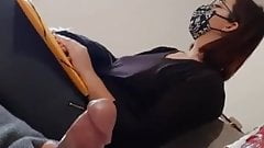 I pull my cock out in the dentist’s waiting room