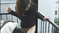 Asian Couple Outdoor