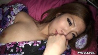 Japanese housewife, Emiko Shinoda had sex, uncensored