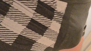 014 Asian(Japanese) amateur teen man , peeing self in panty , in bathroom