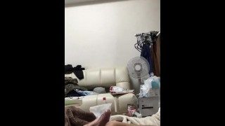 一週間ぶりの射精❤️いっぱい出た❤️