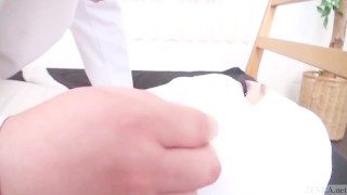 Subtitled bizarre Japanese woman bandaged head to toe