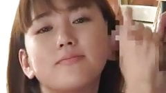Cum loads on face japaness