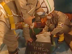 Fabulous Japanese chick Ren Suzuki in Crazy Gangbang, Blowjob JAV video