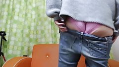 fullback panty tease