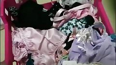 Japanese girl commenting on her Panties