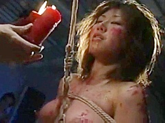 Japanese Girl Tied Up and Waxed part 2
