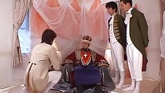 Kana vagina screwed by men in hot gangbang