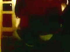 Lewd lovers fuck in the elevator