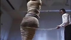 Mummified Japanese girl stripped and toyed (Read Description)
