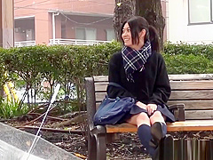 Slutty asian rub pussies