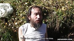 Asian babe cummed in and she gets fucked well