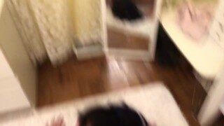 ASIAN TEEN CHOKES ON THICK WHITE COCK AND GETS HER HOLE STRETCHED