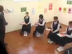 BBC teacher owned innocent Japanese student [interracial, facial]