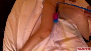 コロナで困ったショートヘア真面目系ぽっちゃりGカップ爆乳さんのSM地獄。くすぐり、落書き、野菜挿入、猿轡、潮吹き、イマラチオ、指フェラ、顔射。ニッチフェチ物巨乳完全素人。くすぐり版　OSAKAPORN