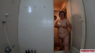 コロナ太り103キロ 肥満体バキュームフェラ 爆乳Gカップのパイズリ　巨乳騎乗位デブに顔射！巨漢素人個人撮影ゲテモノフェチぽっちゃり　本番　SEX　シャワー　ver ぽにょ 6 OSAKAPORN