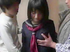 Fabulous Japanese whore Kami Kimura in Best Fingering, Girlfriend JAV movie