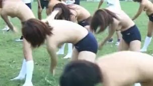 Free jav of Asian half naked academy