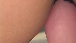 Horny office MiLF pulls out a sex toy from her drawer and toys