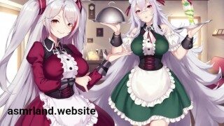 [JAPANESE ASMR] Maids double blowjowb[H] [J-ASMR]