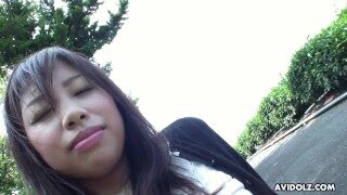 Japanese  Karin Asahi got fingered, uncensored