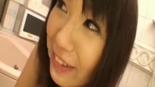 Natsumi Kato Japanese beauty gets a cum